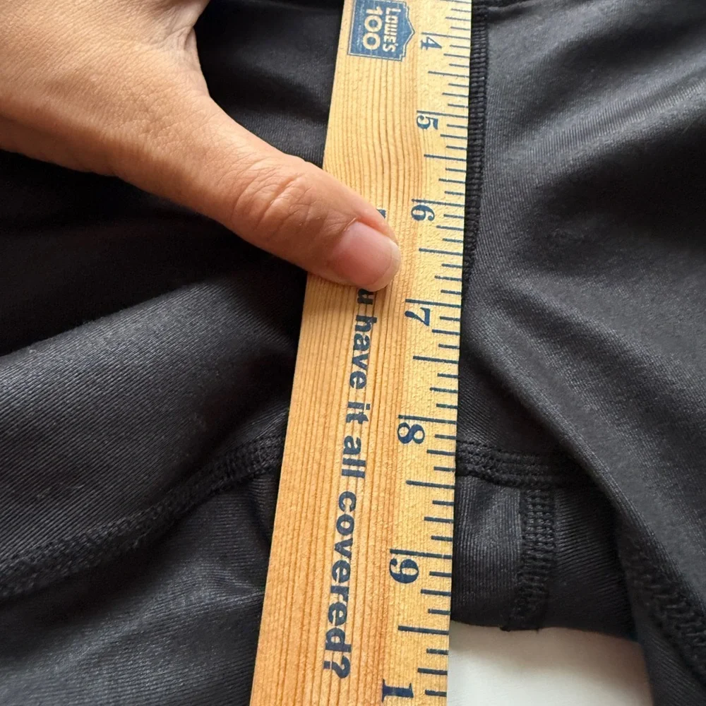 ALO YOGA BLACK SHIMMER LEGGINGS - XS - Picture 5 of 8